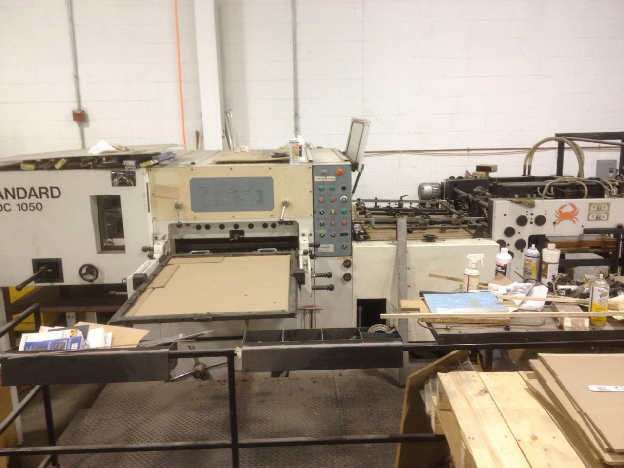 Lot 1 Standard DC 1050 Die Cutter Windham, NH WireBids